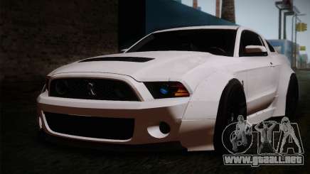 Ford Shelby GT500 RocketBunny SVT Wheels para GTA San Andreas