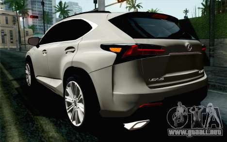 Lexus NX 200T v5 para GTA San Andreas