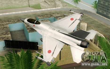 Mitsubishi F-2 Original JASDF Skin para GTA San Andreas