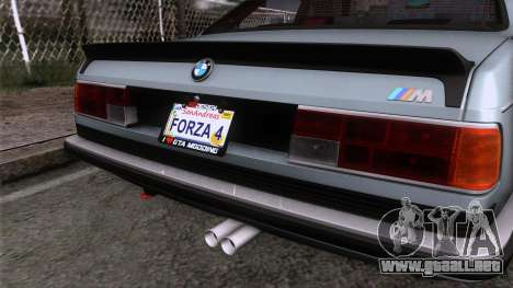 BMW M635 CSi 1984 Stock para GTA San Andreas