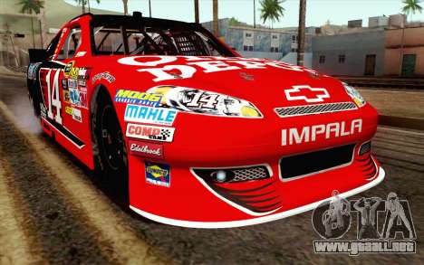 NASCAR Chevrolet Impala 2012 Short Track para GTA San Andreas