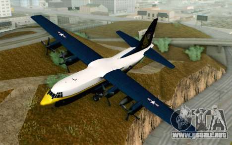 C-130H Hercules Blue Angels para GTA San Andreas