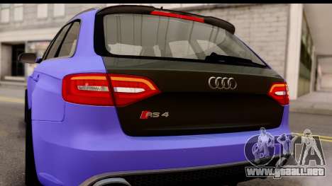 Audi RS4 para GTA San Andreas