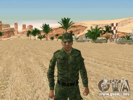 El ejército ruso está en una nueva forma para GTA San Andreas
