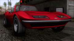 GTA 5 Invetero Coquette Classic TL IVF para GTA San Andreas