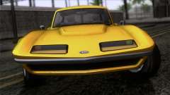 GTA 5 Invetero Coquette Classic HT IVF para GTA San Andreas