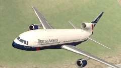 Lookheed L-1011 British Airways para GTA San Andreas