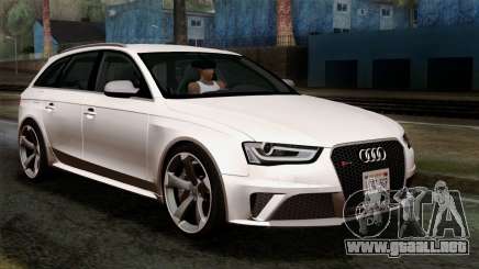 Audi RS4 Avant B8 2013 v3.0 para GTA San Andreas