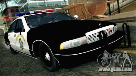 Chevy Caprice SAHP SAPD Highway Patrol v1 para GTA San Andreas