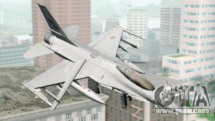 F-16 Fighting Falcon RNoAF PJ para GTA San Andreas