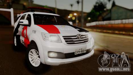 Toyota Hilux SW4 2014 Forca Tatica para GTA San Andreas