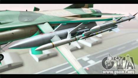 F-16A Fuerza Aerea Venezolana para GTA San Andreas