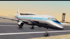 Embraer 175 PLL LOT Retro para GTA San Andreas