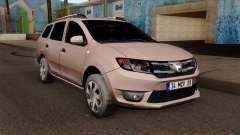 Dacia Logan MCV 2013 IVF para GTA San Andreas