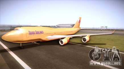 GTA V 747 Adios Airlines para GTA San Andreas
