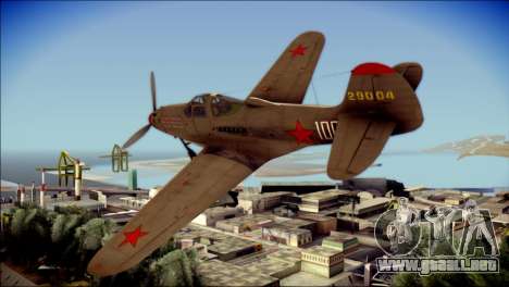 Pokryshkin P-39N Airacobra para GTA San Andreas