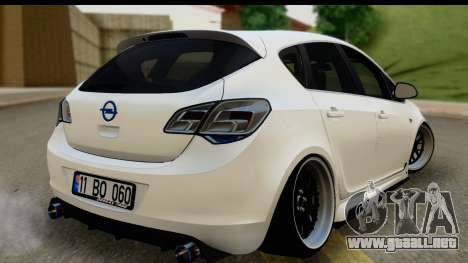 Opel Astra J para GTA San Andreas