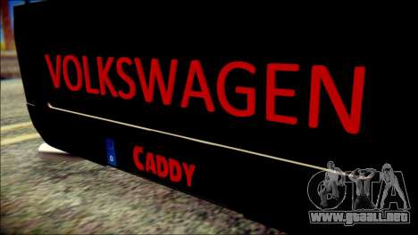 Volkswagen Caddy Widebody Top-Chop para GTA San Andreas