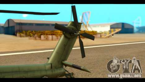 Boeing AH-64D Apache para GTA San Andreas
