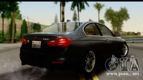 BMW 335i Coupe 2012 para GTA San Andreas