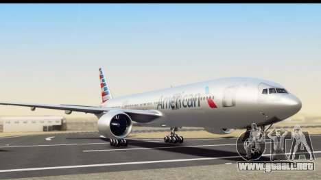 Boeing 777-200ER American Airlines para GTA San Andreas