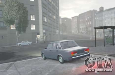 VAZ 2107 de Drenaje para GTA 4