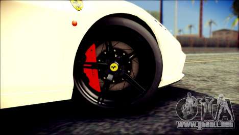 Ferrari 458 Speciale 2015 HQ para GTA San Andreas