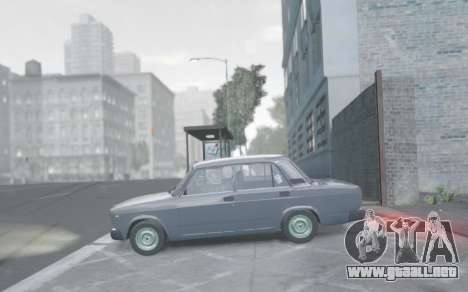 VAZ 2107 de Drenaje para GTA 4