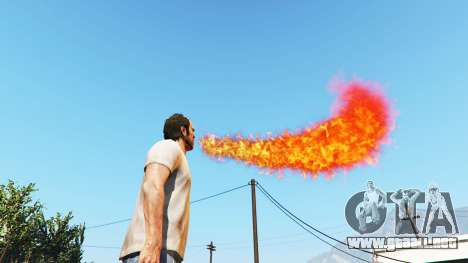 GTA 5 Fuego-respiración