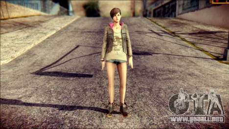 Moira Burton from Resident Evil para GTA San Andreas