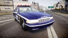 Chevrolet Caprice 1994 LCPD Auxiliary [ELS] para GTA 4