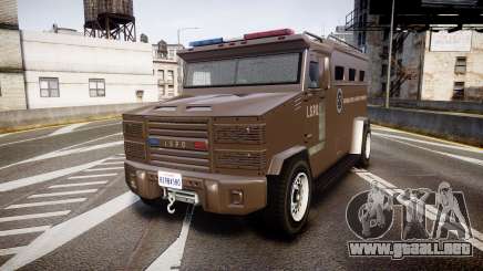 GTA V Brute Police Riot [ELS] skin 1 para GTA 4