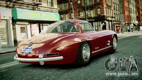 Benefactor Stirling GT from GTA 5 para GTA 4