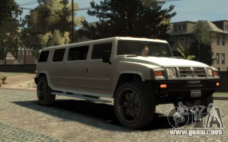 Mammoth Patriot Limousine para GTA 4