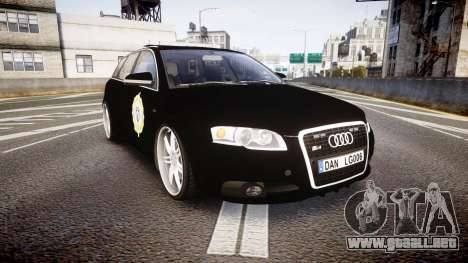 Audi S4 Avant Serbian Police [ELS] para GTA 4