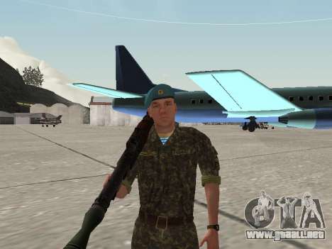 El aire de soldado de Ucrania para GTA San Andreas