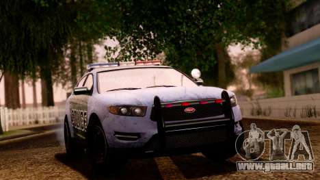 GTA 5 Vapid Police Interceptor v2 SA Style para GTA San Andreas