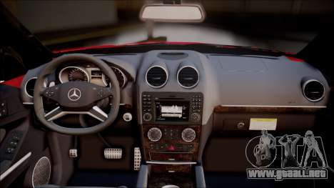 Mercedes-Benz ML 63 AMG 2014 para GTA San Andreas