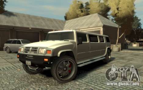 Mammoth Patriot Limousine para GTA 4