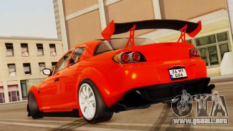Mazda RX8 Drifter para GTA San Andreas