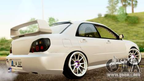 Subaru Impreza WRX STI Stance para GTA San Andreas