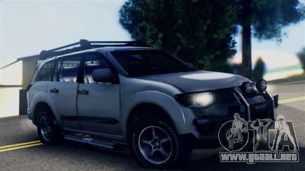 Mitsubishi Pajero 2014 Sport Dakar Offroad para GTA San Andreas