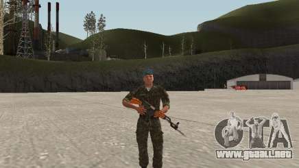 El aire de soldado de Ucrania para GTA San Andreas