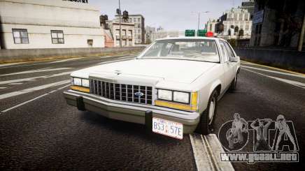 Ford LTD Crown Victoria 1987 Detective [ELS] para GTA 4