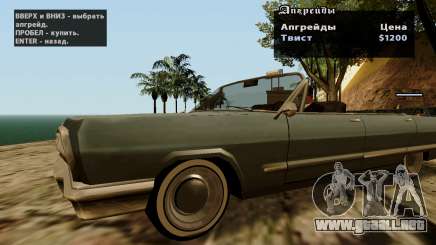 Ruedas de GTA 5 v2 para GTA San Andreas