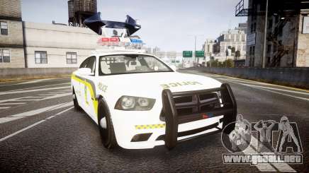 Dodge Charger Surete Du Quebec [ELS] para GTA 4