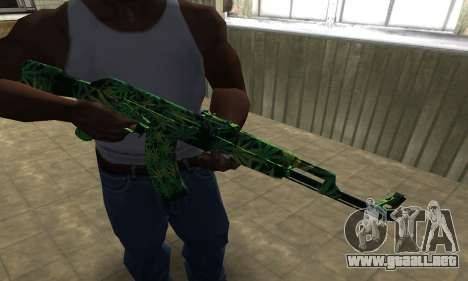 Ganja АК-47 para GTA San Andreas