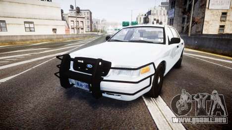 Ford Crown Victoria Bohan Police [ELS] unmarked para GTA 4