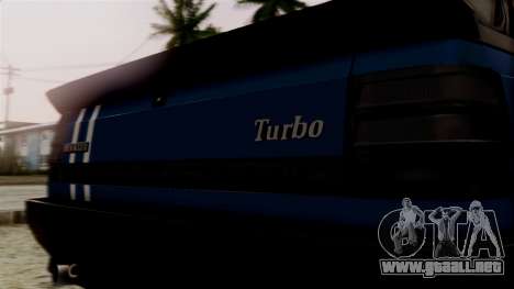 Renault 11 Turbo para GTA San Andreas