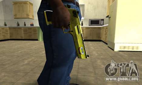 Sponge Bob Deagle para GTA San Andreas